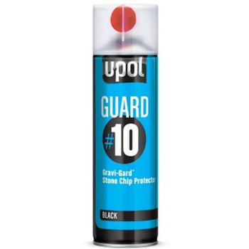 Антигравийное покрытие | U-Pol Guard #10 | Аэрозоль 450 мл — Черный