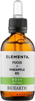 Сироватка для тіла "Фукус та ананас 6%" - Bioearth Elementa Fucus Pibeapple 6% 50ml (50ml) (951303-1210369-2)
