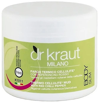 Антицеллюлитная термогрязь для тела с перцем чили - Dr.Kraut Thermo Cellulite Mud 500ml (500ml) (970370-1231651-2)
