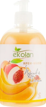 Крем-мыло "Персик-Банан" - Ekolan 500ml (500ml, 1000ml, 5000ml) (938795-1194453-2)