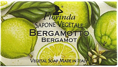 Мило натуральне "Бергамот" - Florinda Bergamot Natural Soap 50g (50g, 100g, 300g) (944605-1202051-2)