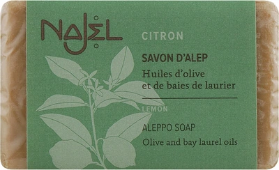 Мыло алеппское "Лимон" - Najel Aleppo Soap Invigorating Soap With Lemon 100g (100g) (935786-1190723-2)