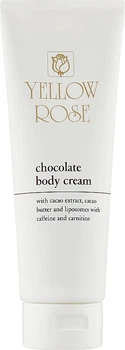 Шоколадный тонизирующий массажный крем для тела - Yellow Rose Chocolate Body Cream 250ml (250ml) (946059-1203659-2)