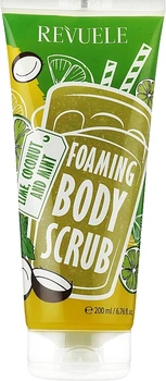 Скріб, що піняться, для тіла "Лайм, кокос і м'ята" - Revuele Foaming Body Scrub Lime, Coconut and Mint 200ml (200ml) (958433-1218727-2)