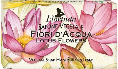 Мило натуральне "Лотос" - Florinda Red Lotus Flowers Vegetal Soap 100g (100g) (951411-1210455-2)