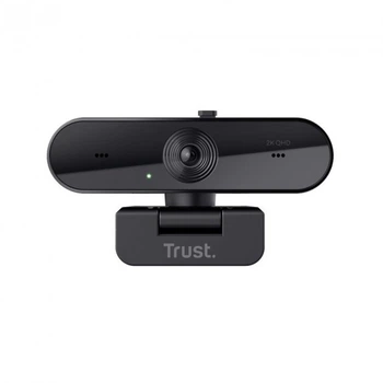 Веб-камера Trust Taxon QHD Webcam Eco 24732 з мікрофоном 2560x1440 Чорний з мікрофоном