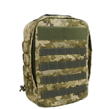 Універсальний тактичний рюкзак 10 літрів, військовий штурмовий рюкзак із щільної тактичної тканини Kiborg Піксель