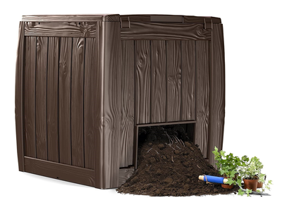 Компостер пластиковый Keter Deco 340L коричневый, с основанием (17196661)