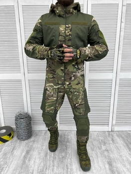 Тактичний військовий костюм гірка Naton ( Куртка + Штани ), Камуфляж: Мультикам, Розмір: L