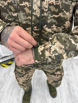 Тактичний військовий костюм Tactical ( Китель + Убакс + Штани ), Камуфляж: Піксель ЗСУ, Розмір: L