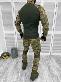 Тактичний військовий костюм Unit ( Убакс + Штани ), Камуфляж: Піксель ЗСУ, Розмір: L