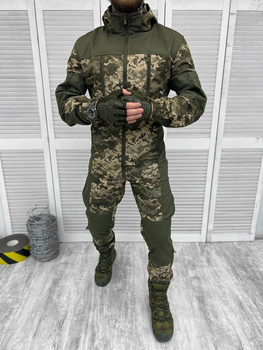 Тактический военный костюм горка Ranger ( Куртка + Штаны ), Камуфляж: Пиксель, Размер: S
