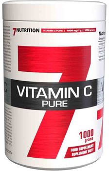 Вітамін С 7Nutrition Vitamin C Pure 1000 г (5901597314547)