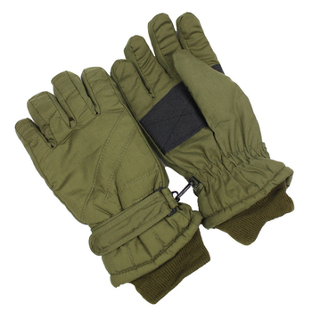 Перчатки зимние THINSULATE Mil-Tec® Усиленная ладонь Олива M,L,XL,2XL тактические армейские для военных 0