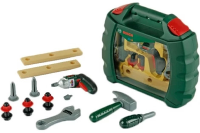 Zestaw zabawkowy Klein walizka z wkrętarką i narzędziami Bosch 8384 (4009847083845)