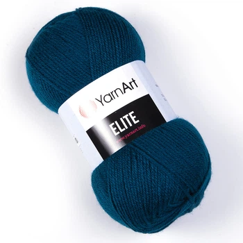 Турецкая пряжа для вязания YarnArt Elite (Элит) акрил 850 синий