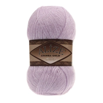 Пряжа для ручного в'язання Alize ANGORA GOLD SİMLİ (Alize ангора голд симлі) 27 пурпурний