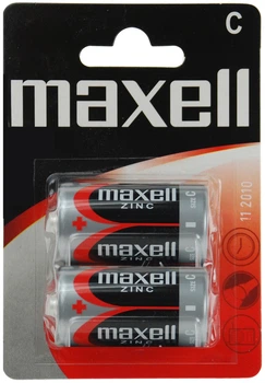 Батарейка Maxell R-14 2PK blister