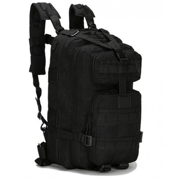 Тактический штурмовой военный рюкзак на 43-45 Traum литров чёрный
