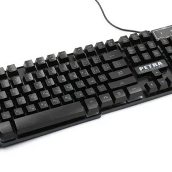Клавиатура Проводная Gaming PETRA MK1 KEYBOARD and mouse