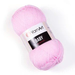 Турецкая пряжа для вязания YarnArt Baby(беби) детский яркий акрил - 649 сиреневый