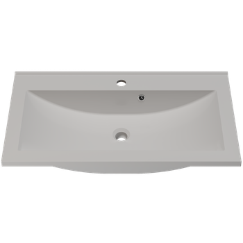 Раковина глянцевая врезная Amidicon Victoria 80 800x450 из литого камня VICTORIA_80_HL