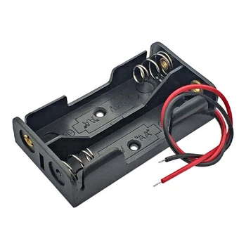 Бокс для 2 батарей AA 3В кейс с проводами Arduino