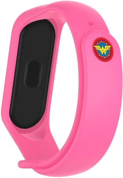 Ремінець ArmorStandart Superhero Edition for Xiaomi Mi Band 4/3 Wonder Woman Pink (ARM55067)