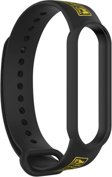 Ремінець ArmorStandart This is the Way для Xiaomi Mi Band 7/6/5 Appeal Black (ARM59258)