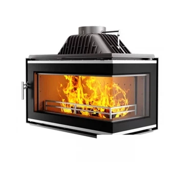 Камінна топка KAWMET W16 з правим боковим склом без рами (13.5 kW)