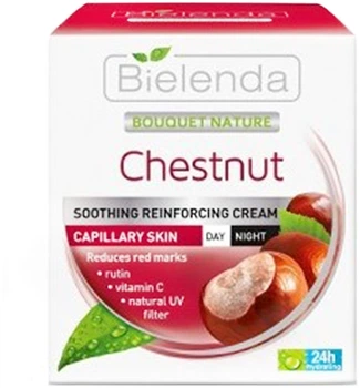 Крем для лица от морщин "Каштан" Bielenda Bouquet Nature Chestnut Anti-Wrinkle Cream 50ml (703004-947289-2)