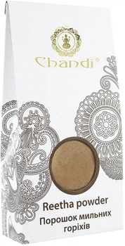 Порошок мыльных орехов Chandi Reetha Powder 100g (100 г) (543168-525087-2)