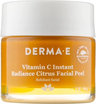Освітлюючий пілінг для обличчя цитрусовий Derma E Vitamin З Instant Radiance Citrus Facial Peel 56g