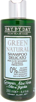 Деликатный шампунь для чувствительной кожи Alan Jey Green Natural Delicate Shampoo 250ml (902781-820143-2)