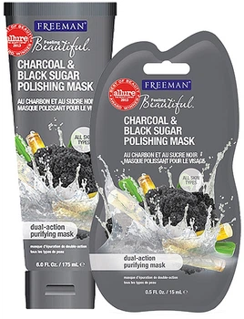 Маска для лица "Уголь и Черный сахар" Freeman Feeling Beautiful Mask 15ml (658924-860362-2)