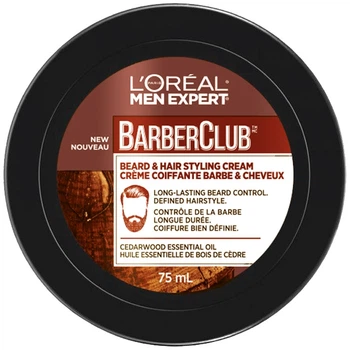 Крем-стайлинг для укладки бороды и волос L'Oreal Paris Men Expert Barber Club Cream 75ml (881926-797348-2)
