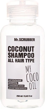 Натуральный шампунь с кокосовым маслом Mr.Scrubber My Coco Oil All Hair Type Coconut Shampoo 250ml (895089-805365-2)