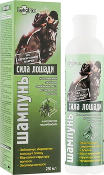 Шампунь для окрашенных и мелированных волос с экстрактом листьев баобаба "Сила лошади" LekoPro 250ml (524397-968211-2)
