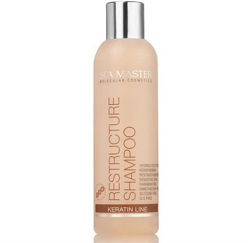 Реструктурирующий шампунь с кератином Spa Master Keratin Line Restructure Hair Shampoo 970ml (818062-992141-2)