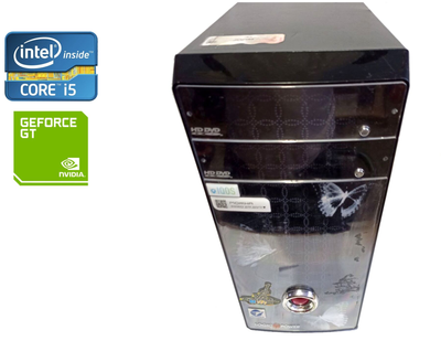 Игровой ПК LogicPower 6907 Tower / Core i5-2300 (4 ядра по 2.8-3.1 GHz) / 8GB DDR3 / 120GB SSD + 320GB HDD / GeForce GT 630, 2 GB DDR3, 64-bit / DVD-ROM б/у
