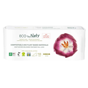 Прокладки післяпологові ECO BY NATY 10 шт.