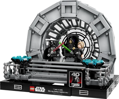 Zestaw klocków LEGO Star Wars Diorama: Sala tronowa Imperatora 807 elementów (75352)
