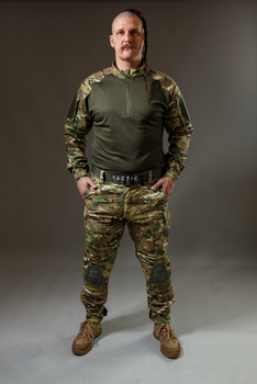 Військова форма Tactic, тактичний костюм (убакс + штани CORD), мультикам 52