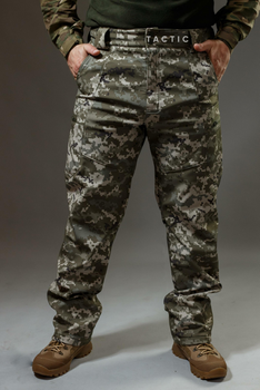 Військові брюки Tactic (тактичні штани) SoftShell Піксель зимові 58