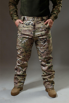 Військові брюки Tactic (тактичні штани) SoftShell Мультикам зимові 58