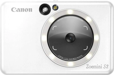 Aparat natychmiastowy Canon Zoemini S2 ZV223 biały (4519C007)