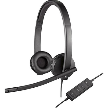 Słuchawki Logitech Corded Stereo USB Headset H570e (981-000575)