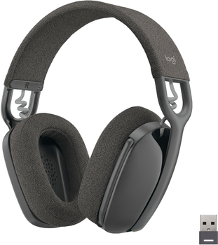 Słuchawki Logitech Zone Vibe 125 Wireless Headphones Graphite (981-001126)