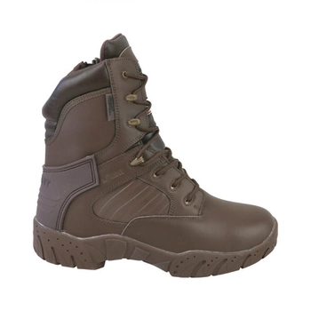 Ботинки тактические кожаные Kombat UK Tactical Pro Boots All Leather коричневые 45