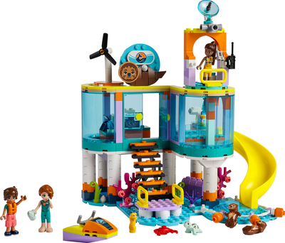 Zestaw klocków LEGO Friends Morskie centrum ratunkowe 376 elementów (41736)
